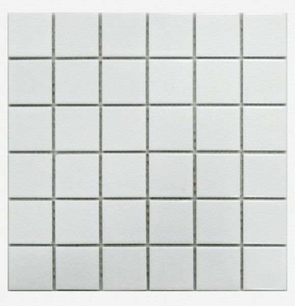 white square mosaic tile matt