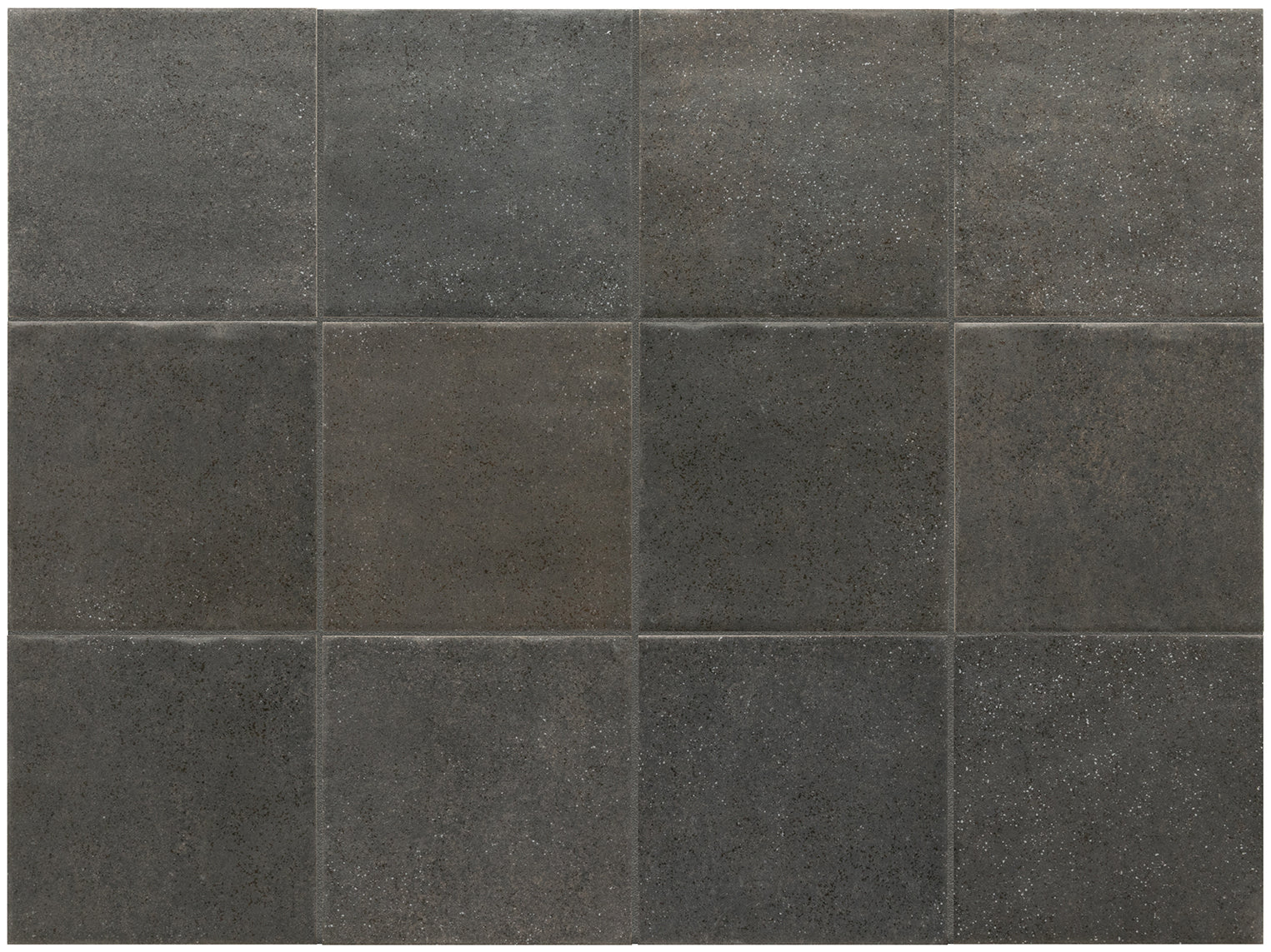 small charcoal 100x100 square matt tile