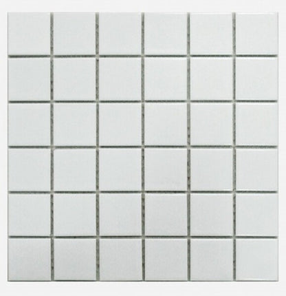 White Square Mosaic